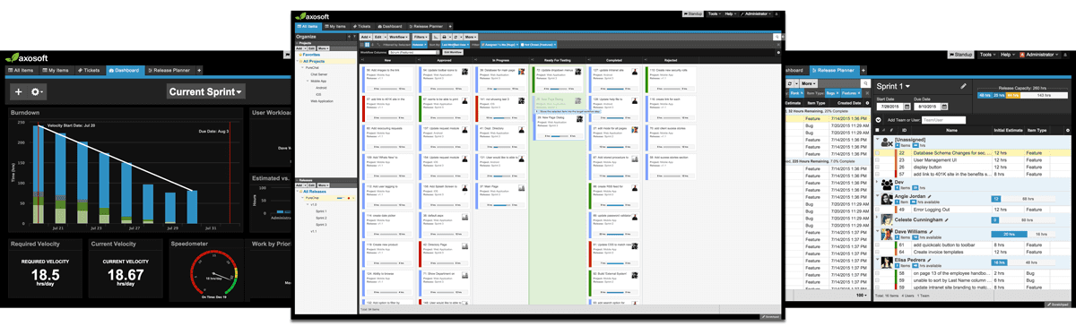 Axosoft agile project management software